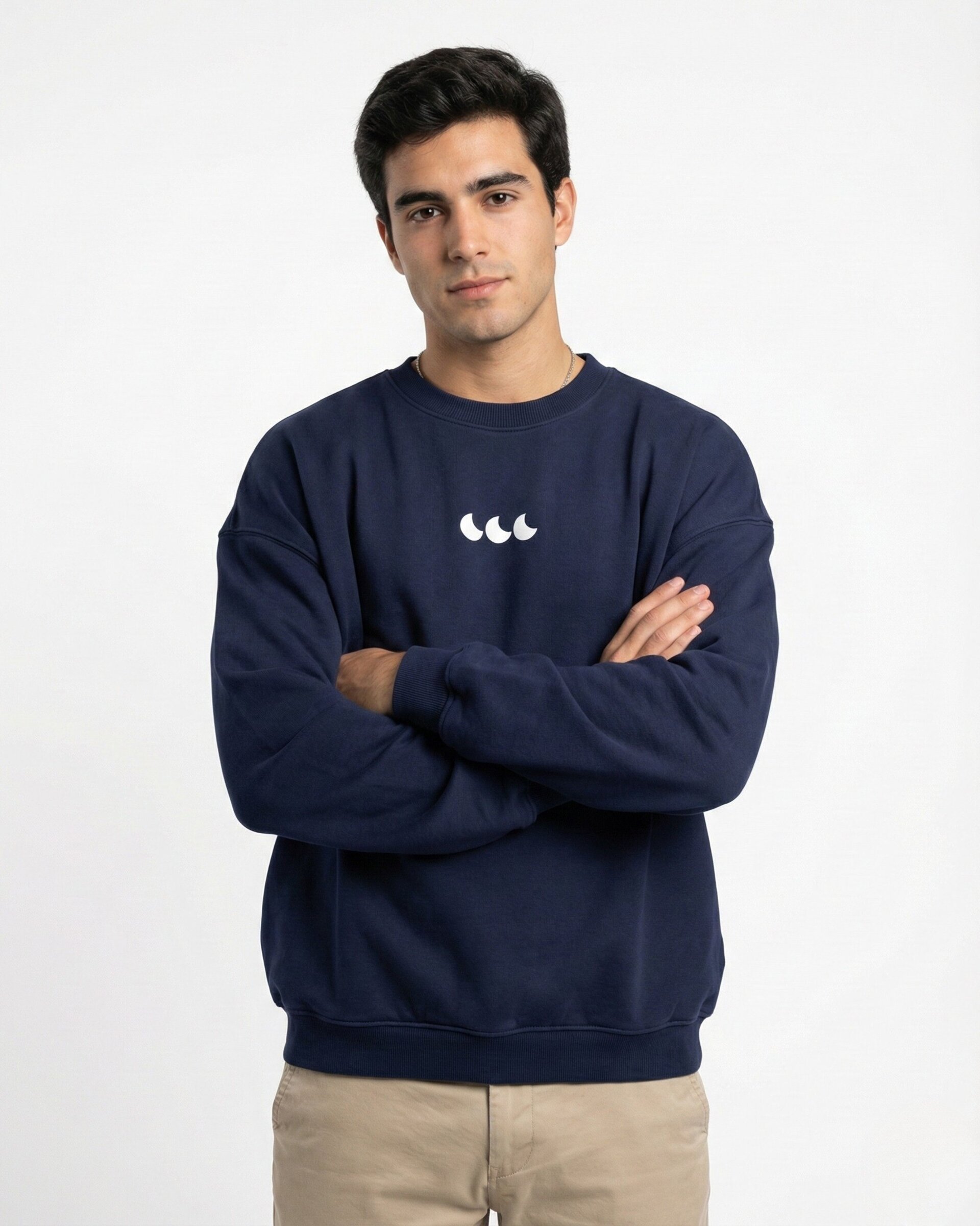 EBxANDEX CREWNECK AZUL OSCURA - 4