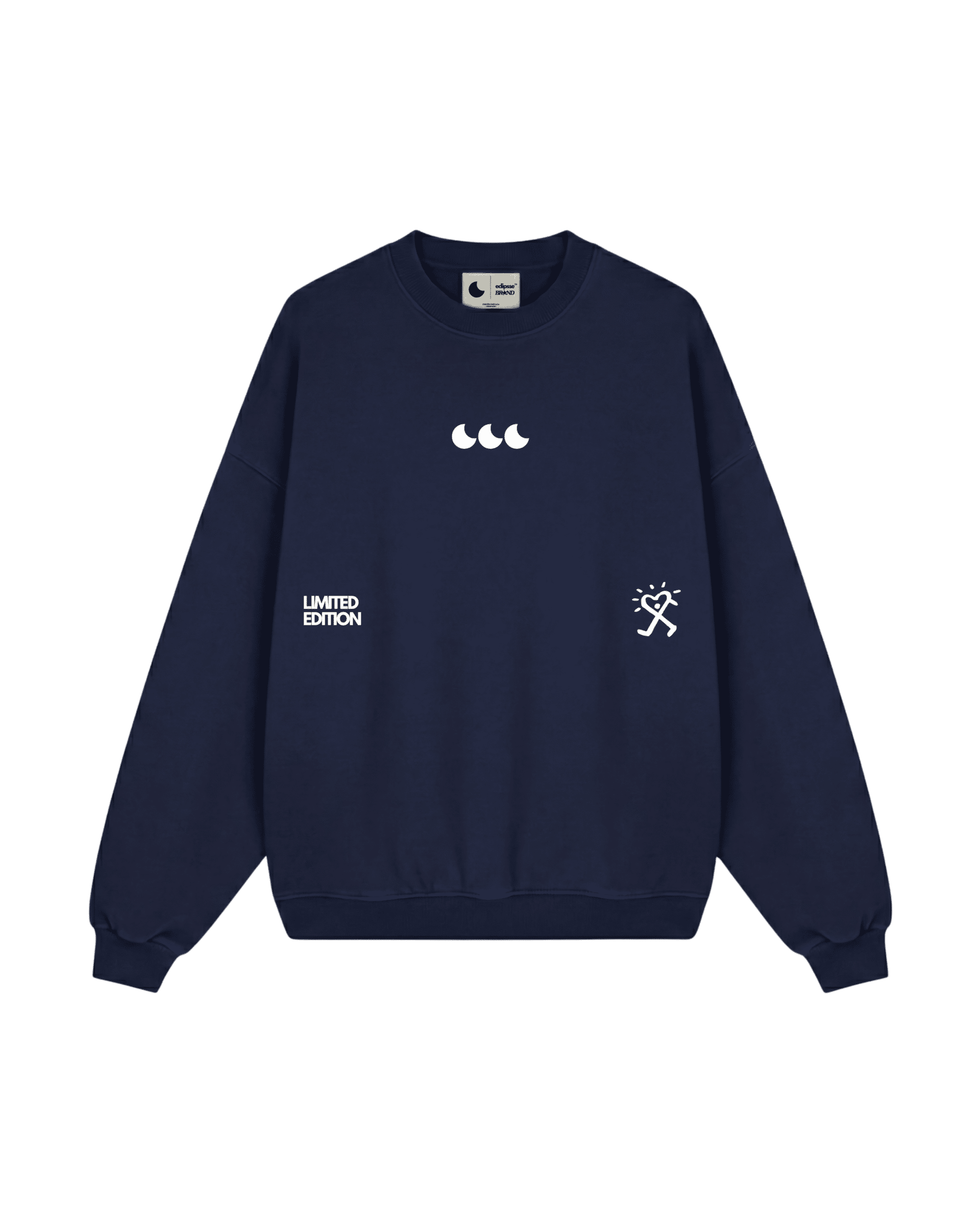 EBxANDEX CREWNECK AZUL OSCURA - 2